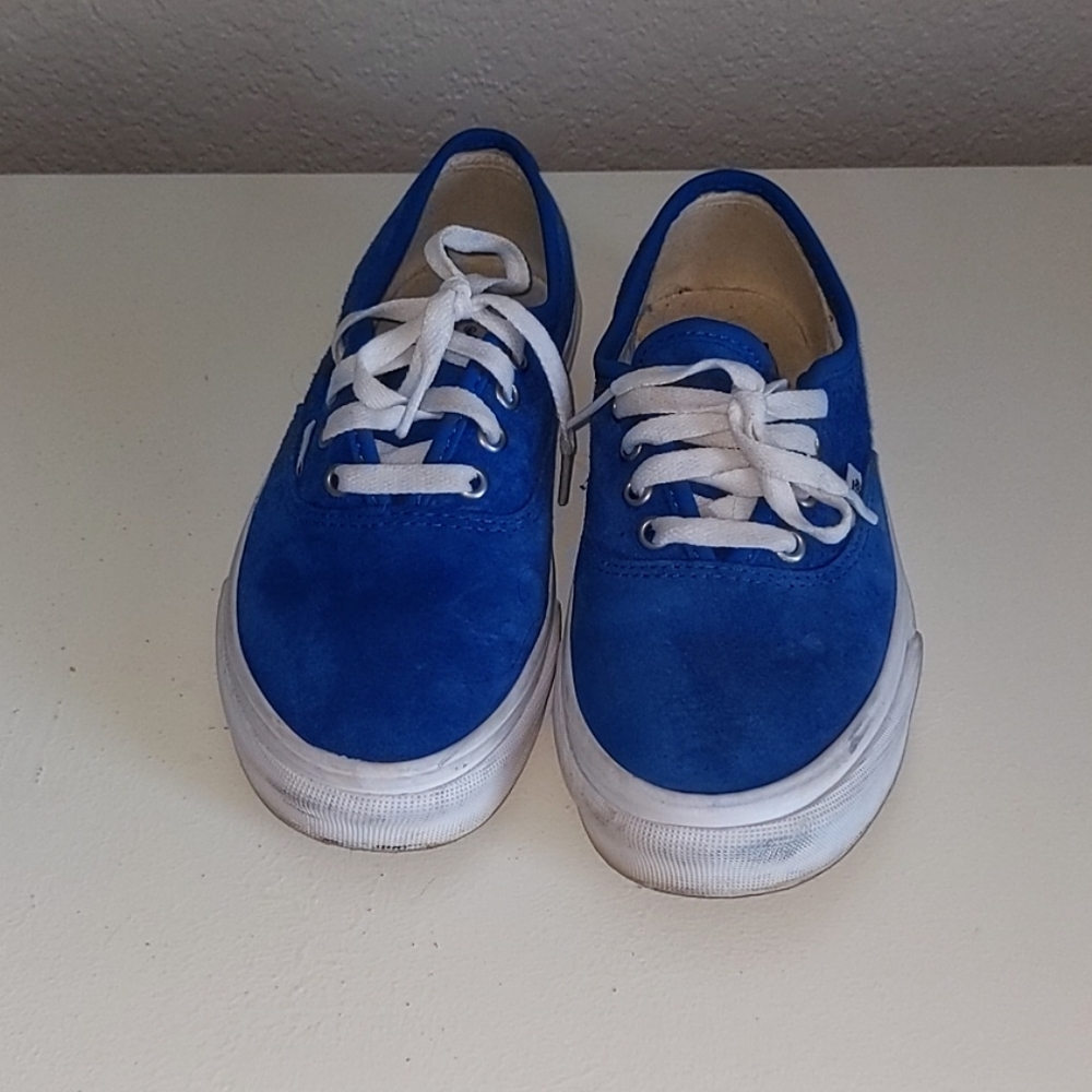 BLUE SUEDE women’s VANS